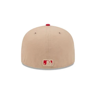New Era Los Angeles Angels 59FIFTY Fitted Hat-Camel