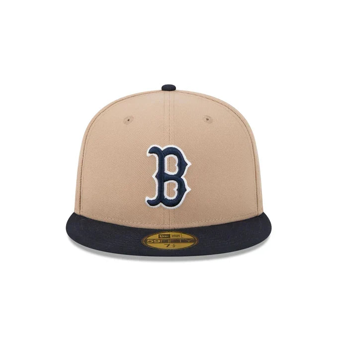 New Era Boston Red Sox 59FIFTY Fitted Hat-Camel