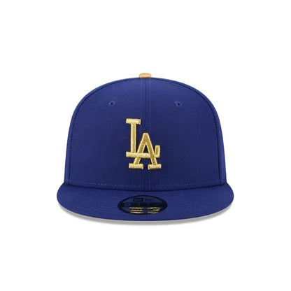New Era Los Angeles Dodgers 2024 World Series Side Patch 9FIFTY Snapback Hat-Royal/Gold