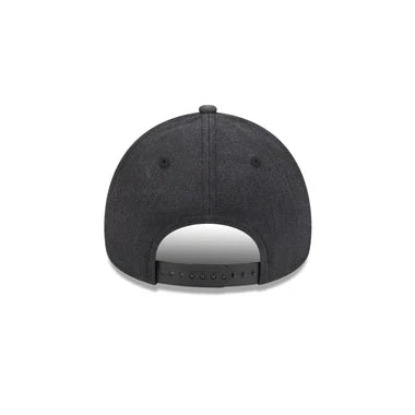New Era San Diego Padres Logo Essentials A Frame 9FORTY Adjustable Hat-Charcoal Black