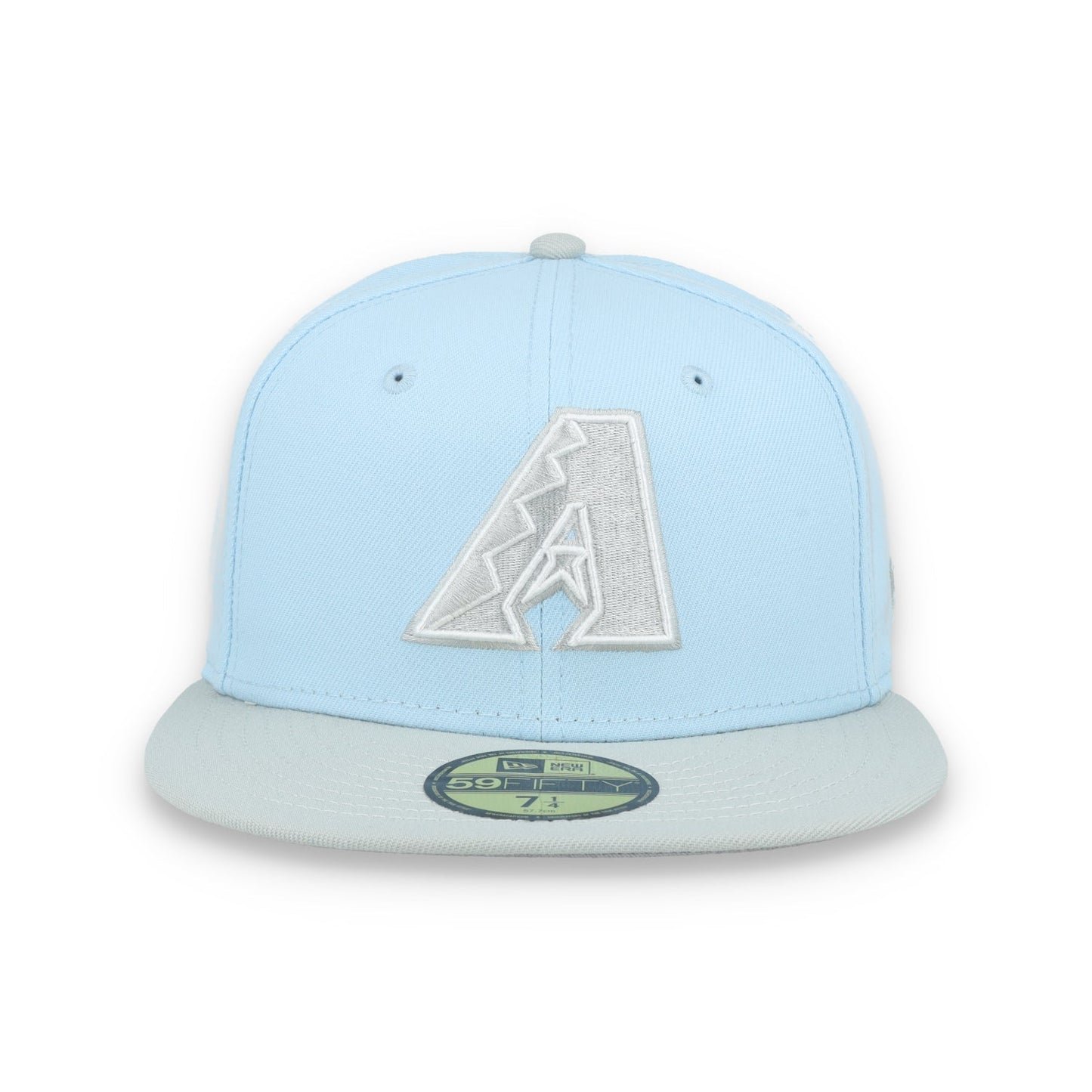 New Era Arizona Diamondbacks 2-Tone Color Pack 59FIFTY Fitted Hat-Light Blue/Gray
