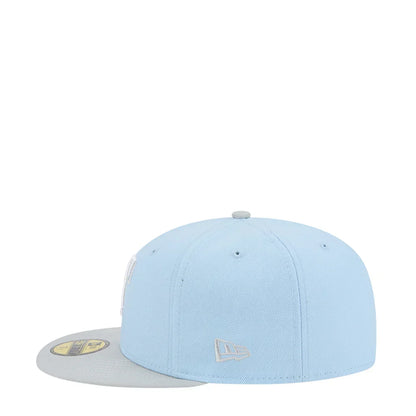 New Era Texas Rangers 2-Tone Color Pack 59FIFTY Fitted Hat-Light Blue/Gray