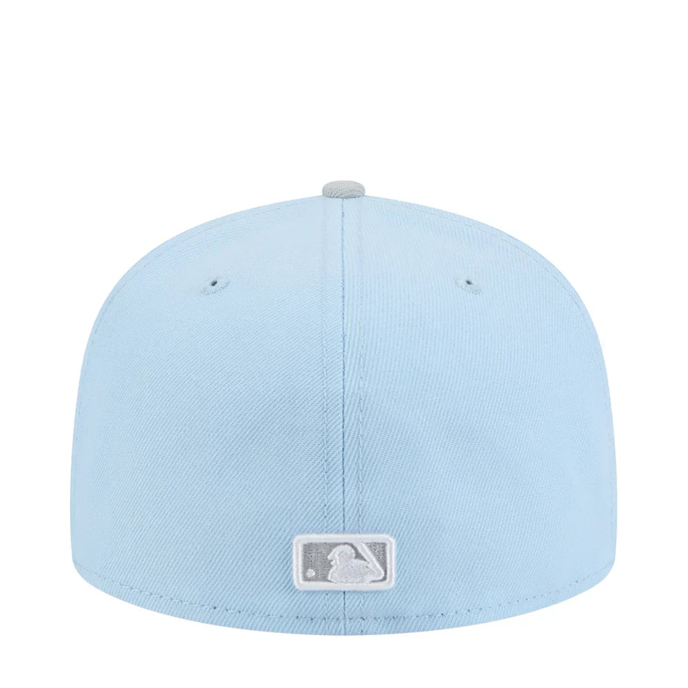 New Era New York Yankees 2-Tone Color Pack 59FIFTY Fitted Hat-Light Blue/Gray