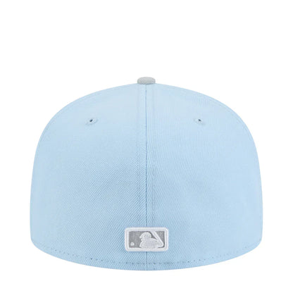 New Era Texas Rangers 2-Tone Color Pack 59FIFTY Fitted Hat-Light Blue/Gray