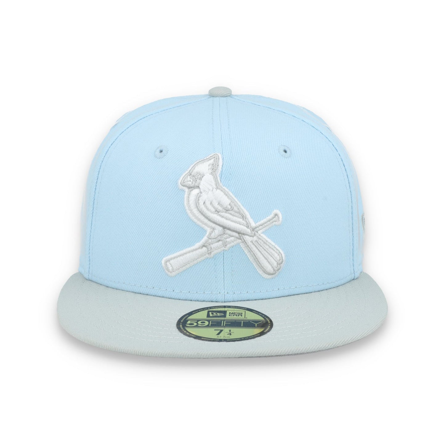 New Era St. Louis Cardinals 2-Tone Color Pack 59FIFTY Fitted Hat-Light Blue/Gray