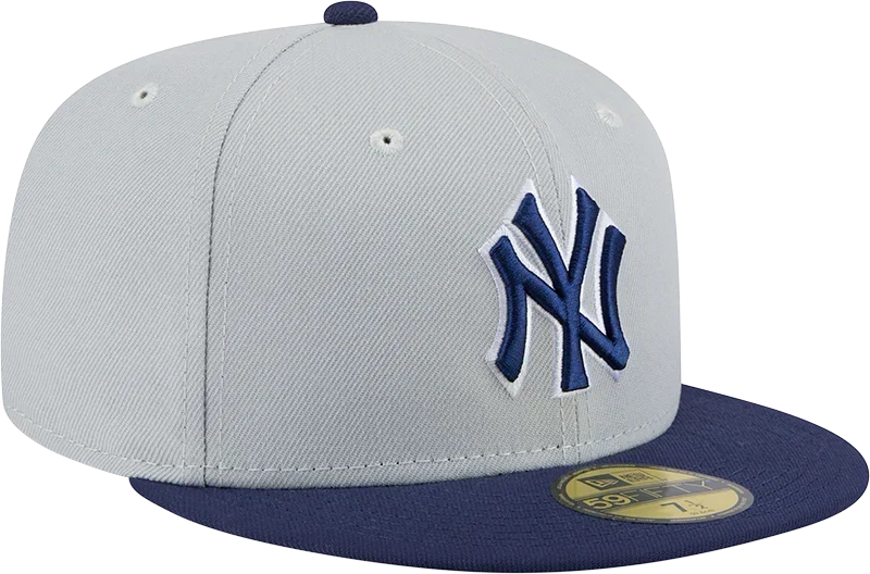 New Era New York Yankees 2-Tone Color Pack 59FIFTY Fitted Hat-Gray/Navy