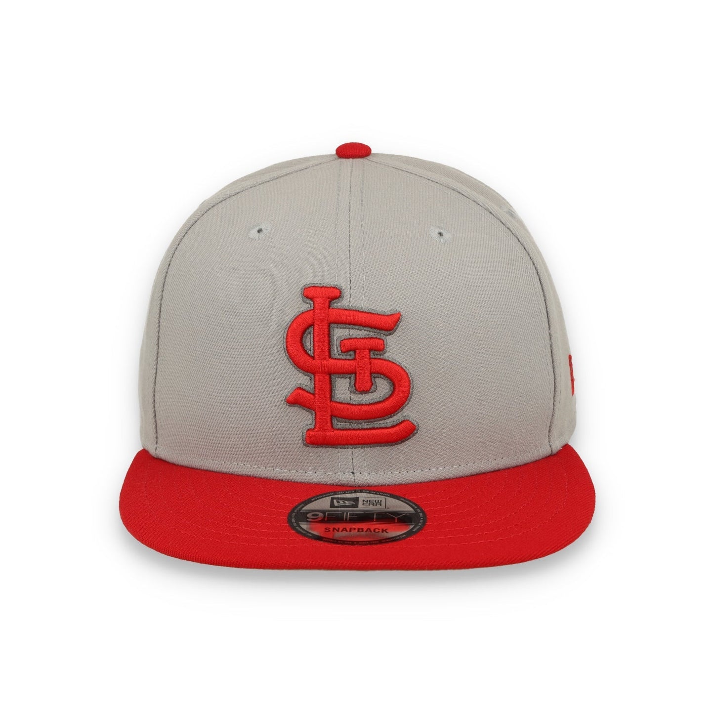 New Era St. Louis Cardinals 2-Tone 9FIFTY Snapback Hat-Grey/Red