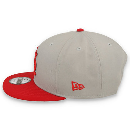 New Era St. Louis Cardinals 2-Tone 9FIFTY Snapback Hat-Grey/Red