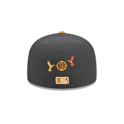 New Era Los Angeles Dodgers Day of the Dead 59FIFTY Fitted Hat-Graphite