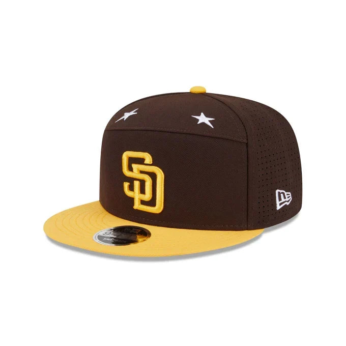 New Era San Diego Padres All Star Game 2025 Split Panel 9FIFTY Snapback Hat