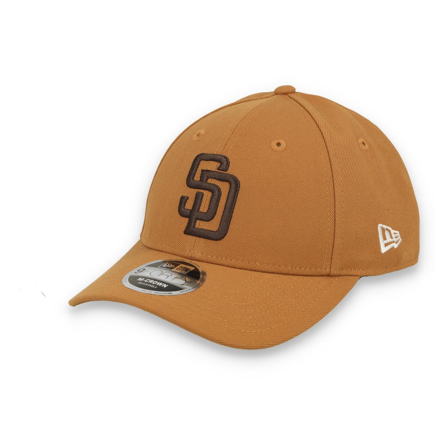 New Era San Diego Padres 9FORTY M-CROWN Adjustable Hat-Brown