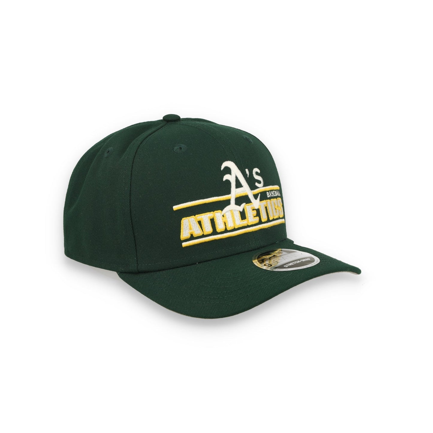 New Era Athletics Stated 9SEVENTY Stretch-Snap Hat - Green