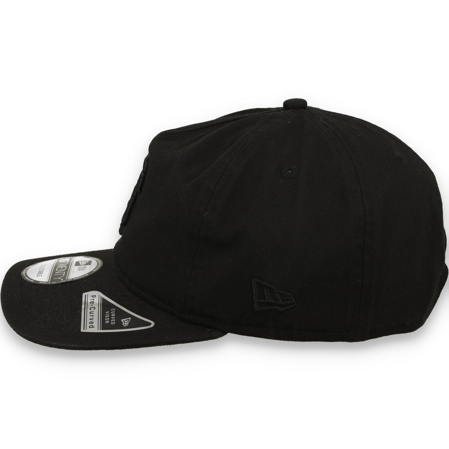 New Era San Francisco Giants 19TWENTY Pre-Curved Adjustable Snapback Hat -Black