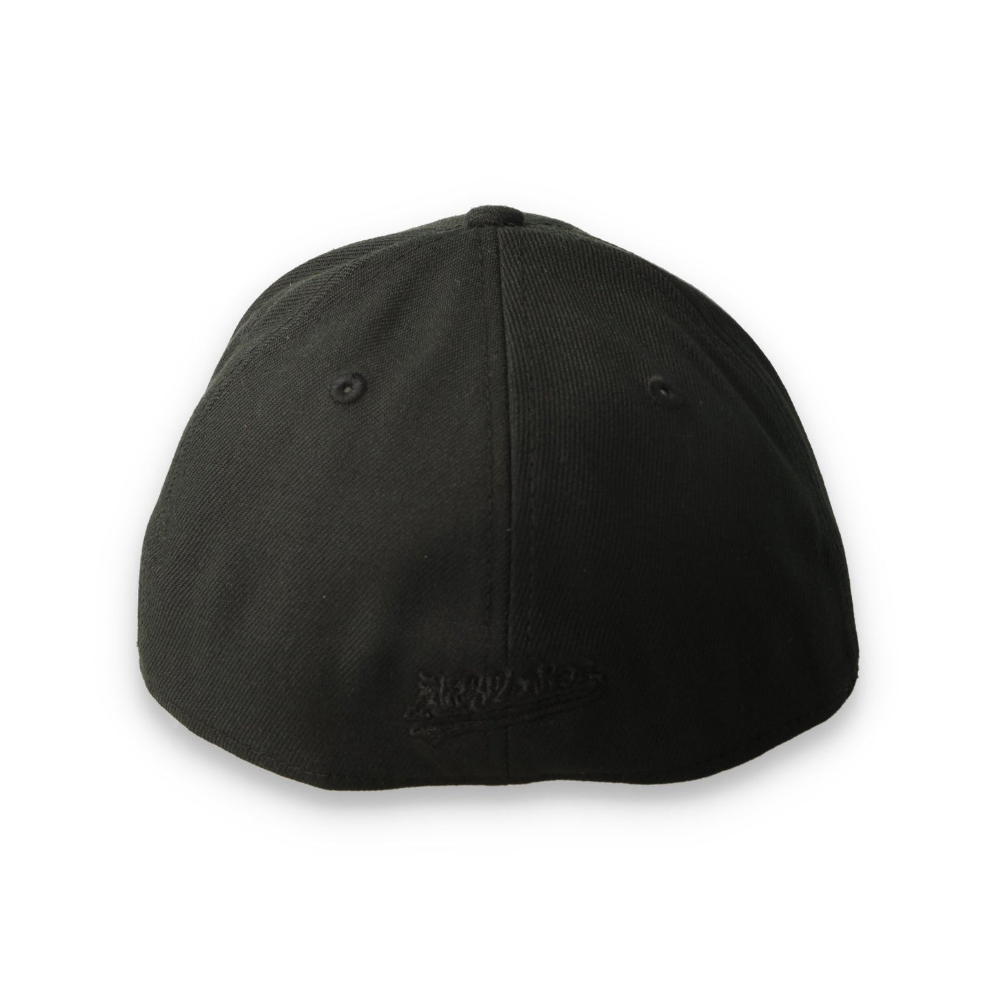 New Era Athletics 39THIRTY M-Crown A-Frame Stretch Fit Hat-Black/Black