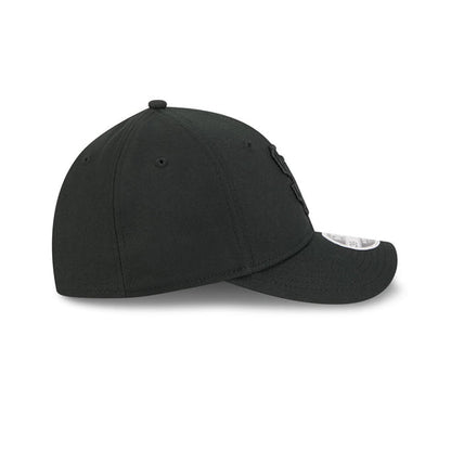 New Era San Francisco Giants 39THIRTY M-Crown A-Frame Stretch Fit Hat-Black/Black