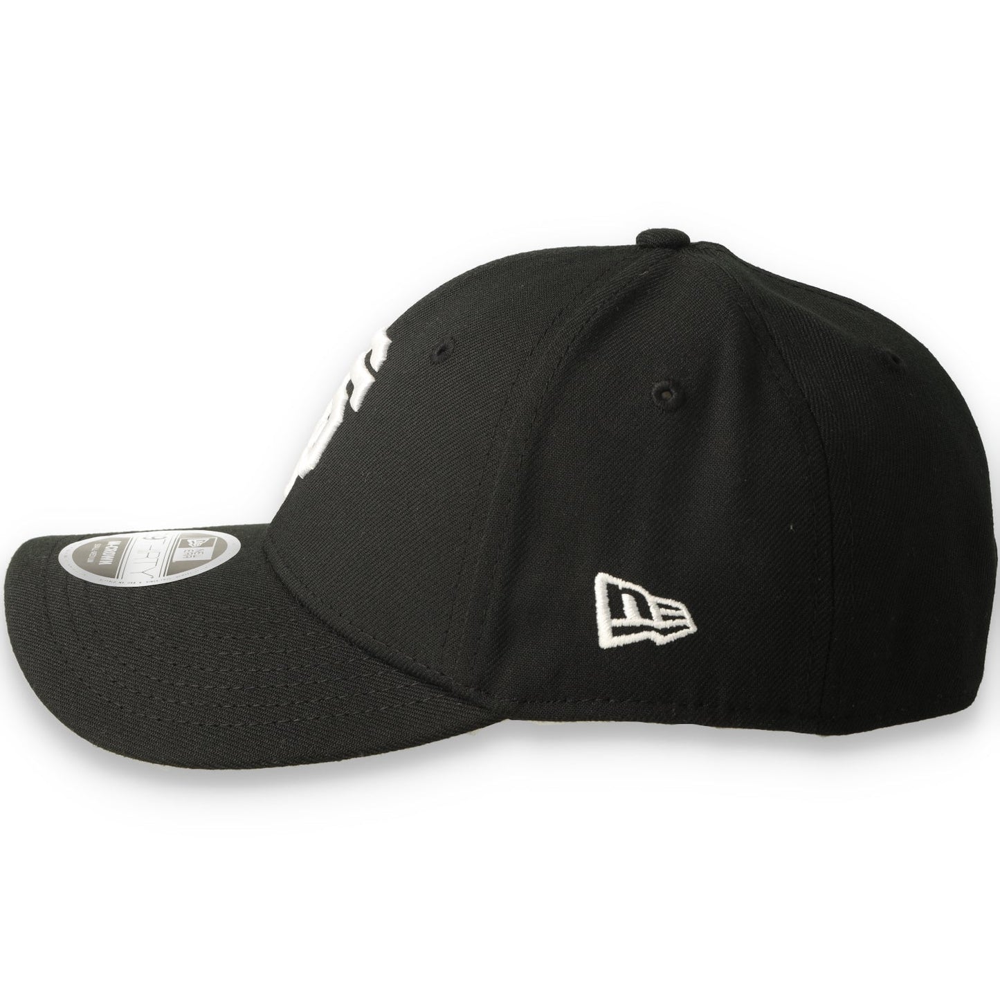 New Era San Francisco Giants 39THIRTY M-Crown A-Frame Stretch Fit Hat-Black/White