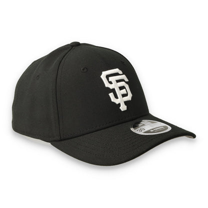 New Era San Francisco Giants 39THIRTY M-Crown A-Frame Stretch Fit Hat-Black/White