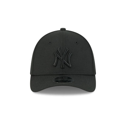 New Era New York Yankees 39THIRTY M-Crown A-Frame Stretch Fit Hat-Black/Black