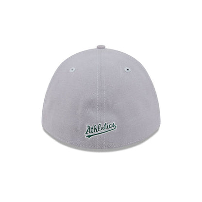 New Era Athletics 39THIRTY M-Crown Stretch Fit Hat-Gray