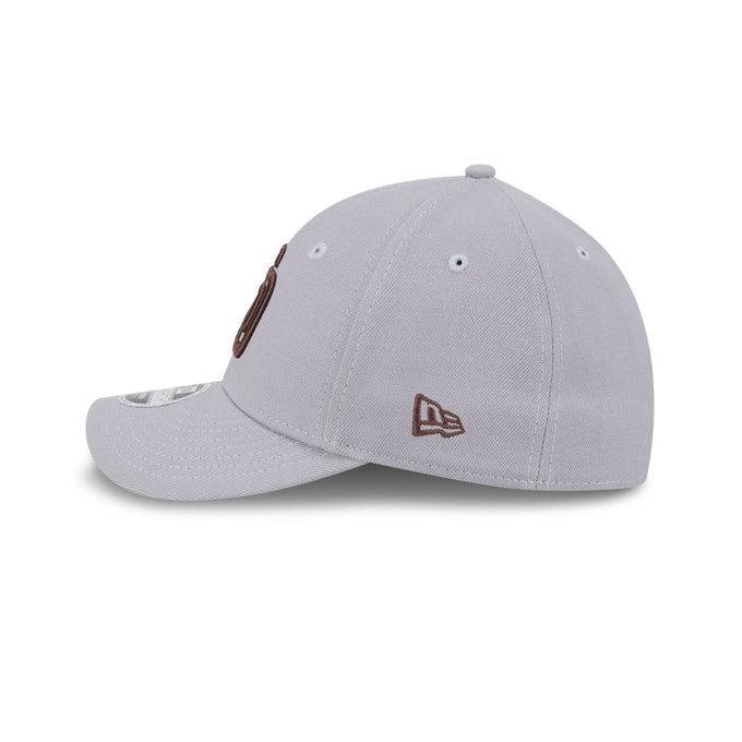 New Era San Diego Padres 39THIRTY M-Crown Stretch Fit Hat-Gray