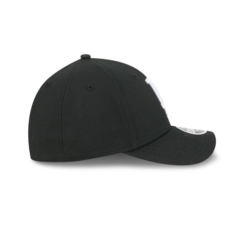 New Era Los Angeles Dodgers 39THIRTY M-Crown A-Frame Stretch Fit Hat-Black/White