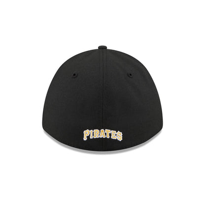 New Era Pittsburgh Pirates Poly 39THIRTY M-Crown A-Frame Stretch Fit Hat