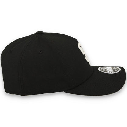 New Era San Diego Padres 39THIRTY M-Crown A-Frame Stretch Fit Hat-Black/White