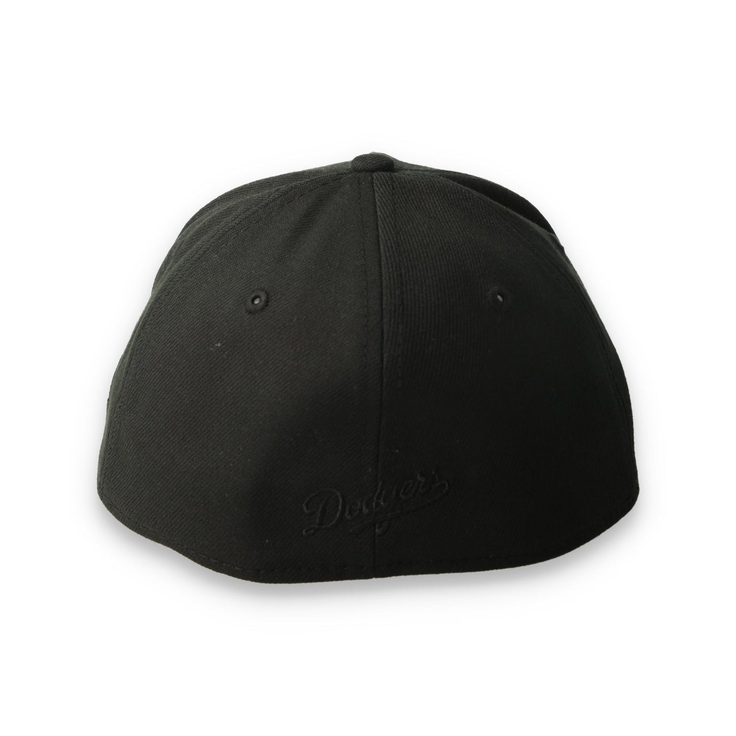 New Era Los Angeles Dodgers 39THIRTY M-Crown A-Frame Stretch Fit Hat-Black/Black