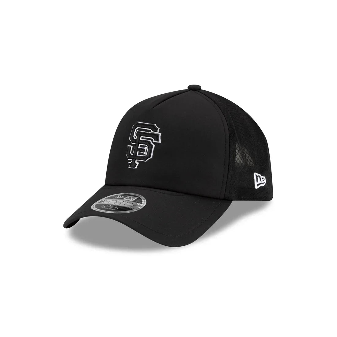 New Era San Francisco Giants 2026 Batting Practice 9FORTY APEX Trucker Snapback Hat