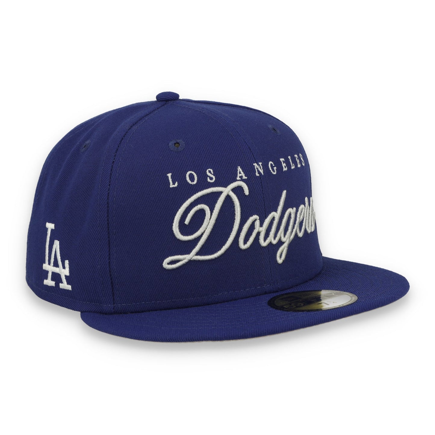 New Era Los Angeles Dodgers Team Color Scripted 59FIFTY Fitted Hat