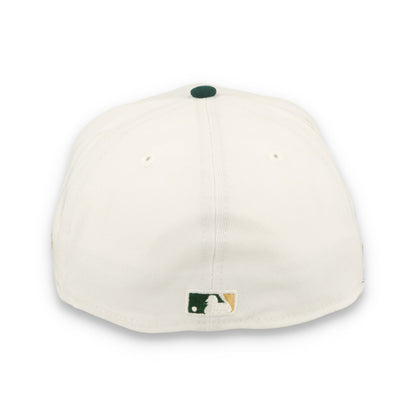 New Era Athletics Gold Scripted 59FIFTY Fitted Hat