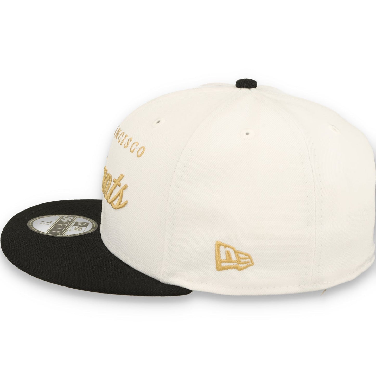 New Era San Francisco Giants Gold Scripted 59FIFTY Fitted Hat