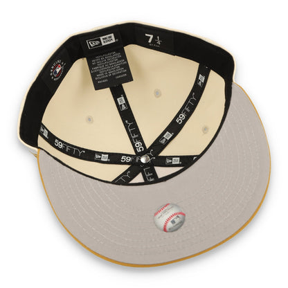 New Era Pittsburgh Pirates 2-Tone Color Pack 59FIFTY Fitted Hat-Light Beige/Khaki