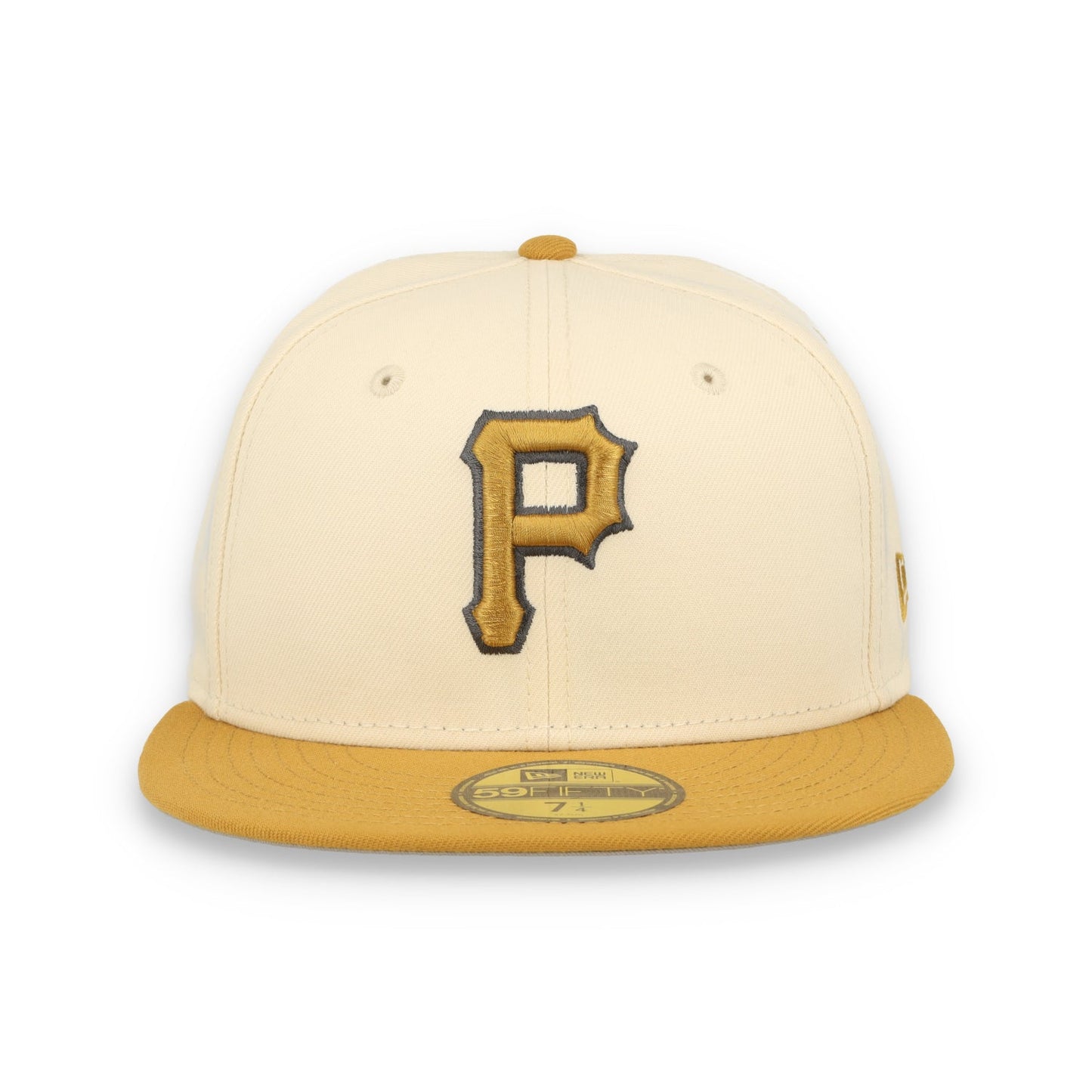 New Era Pittsburgh Pirates 2-Tone Color Pack 59FIFTY Fitted Hat-Light Beige/Khaki