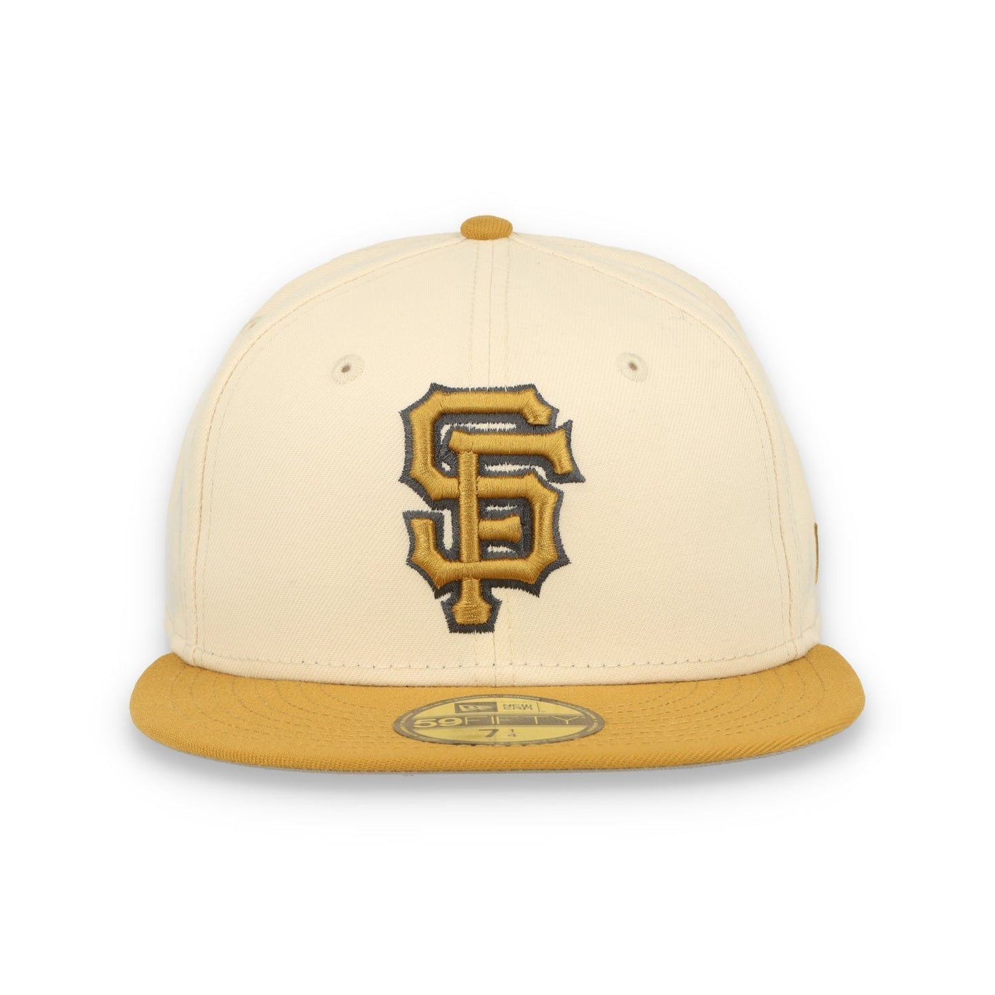 NEW ERA SAN FRANCISCO GIANTS 2-TONE 59FIFTY FITTED HAT-BEIGE/BRONZE