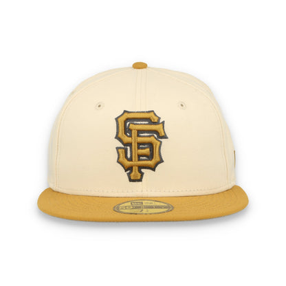 NEW ERA SAN FRANCISCO GIANTS 2-TONE 59FIFTY FITTED HAT-BEIGE/BRONZE
