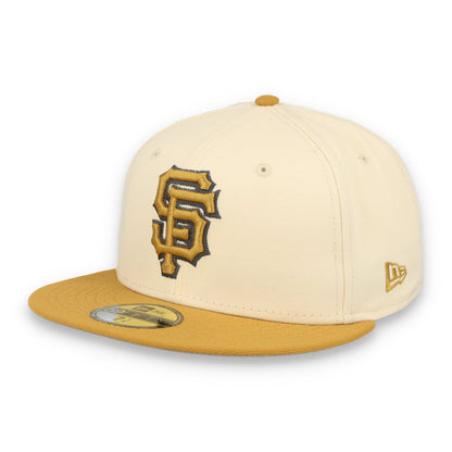 NEW ERA SAN FRANCISCO GIANTS 2-TONE 59FIFTY FITTED HAT-BEIGE/BRONZE