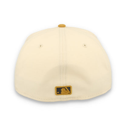 NEW ERA SAN FRANCISCO GIANTS 2-TONE 59FIFTY FITTED HAT-BEIGE/BRONZE