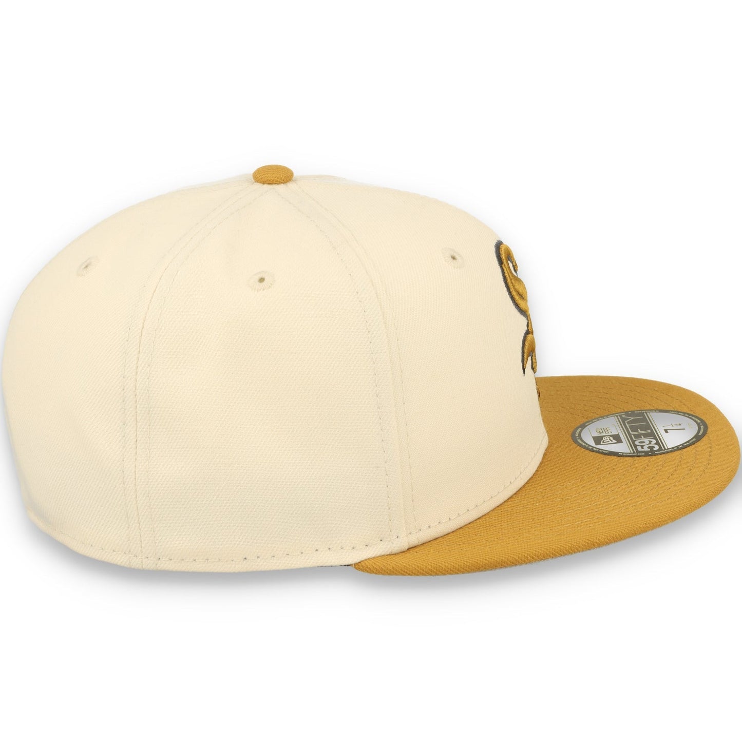 New Era Chicago White Sox 2-Tone Color Pack 59FIFTY Fitted Hat-Light Beige/Khaki