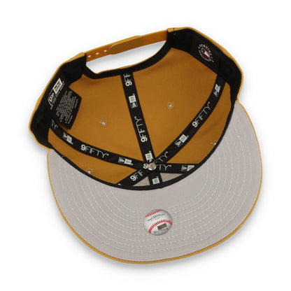 New Era San Francisco Giants Color Pack 9FIFTY Adjustable Snapback Hat-Khaki