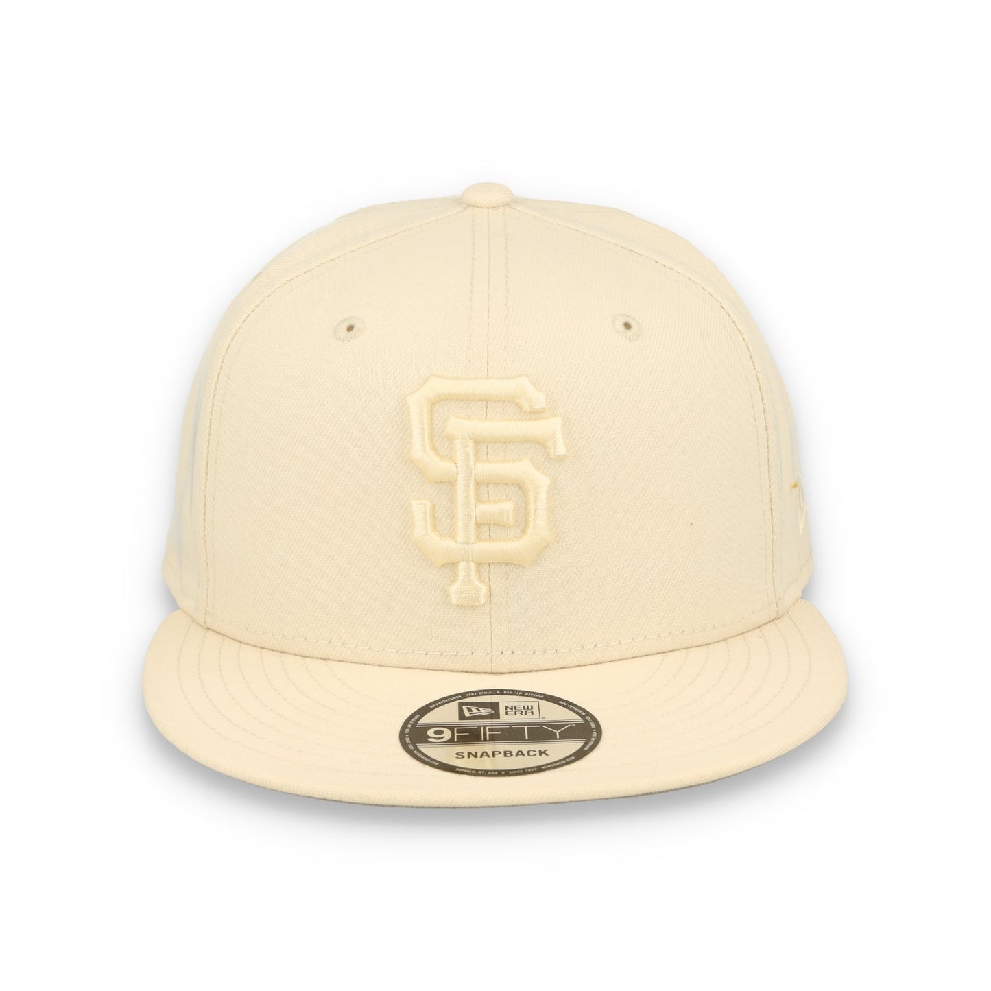 New Era San Francisco Giants Color Pack 9FIFTY Adjustable Snapback Hat-Light Beige