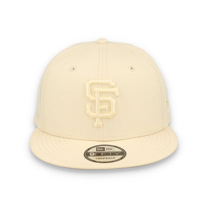 New Era San Francisco Giants Color Pack 9FIFTY Adjustable Snapback Hat-Light Beige