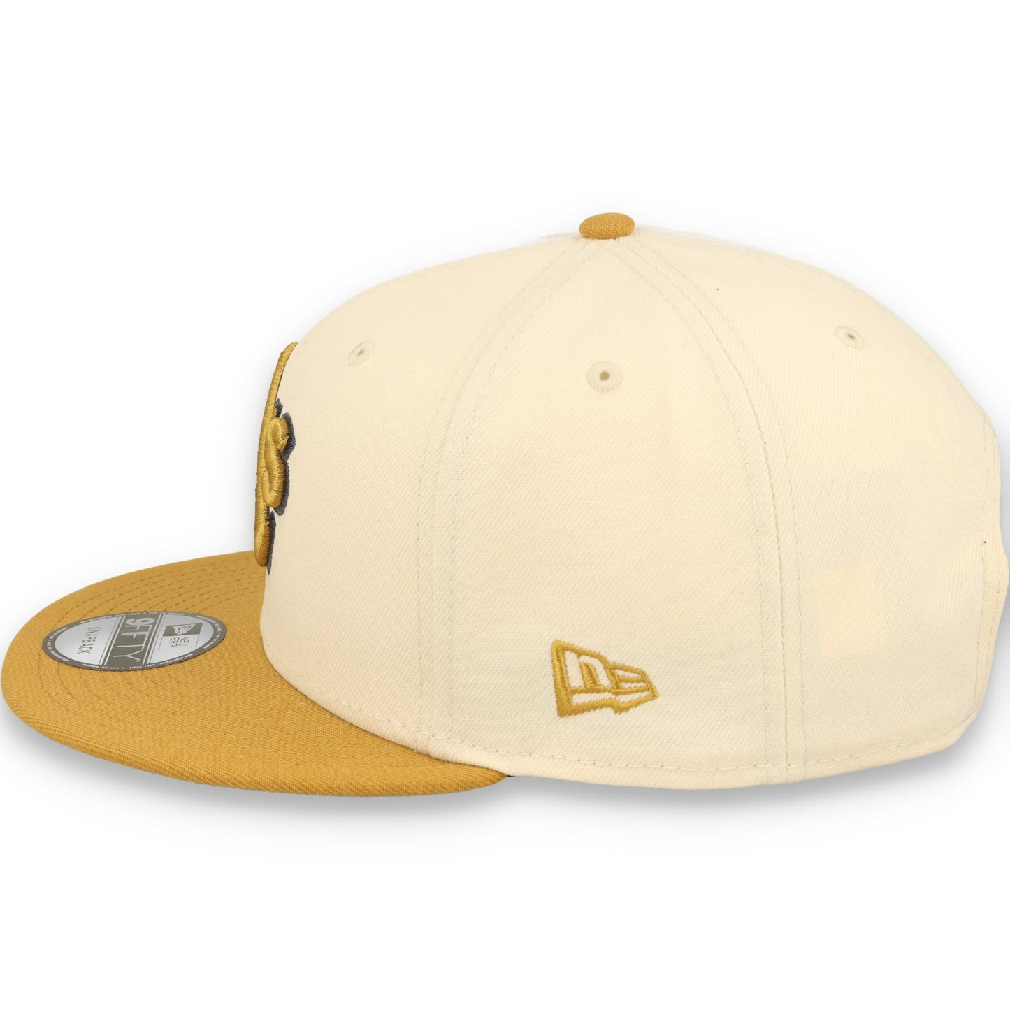New Era Athletics 2-Tone 9FIFTY Snapback Hat-Beige/Bronze