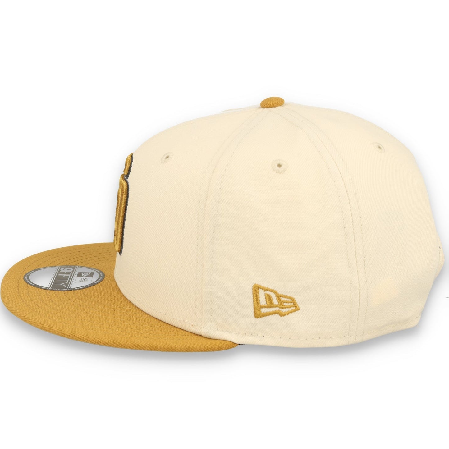 New Era San Diego Padres 2-Tone 9FIFTY Snapback Hat-Beige /Bronze