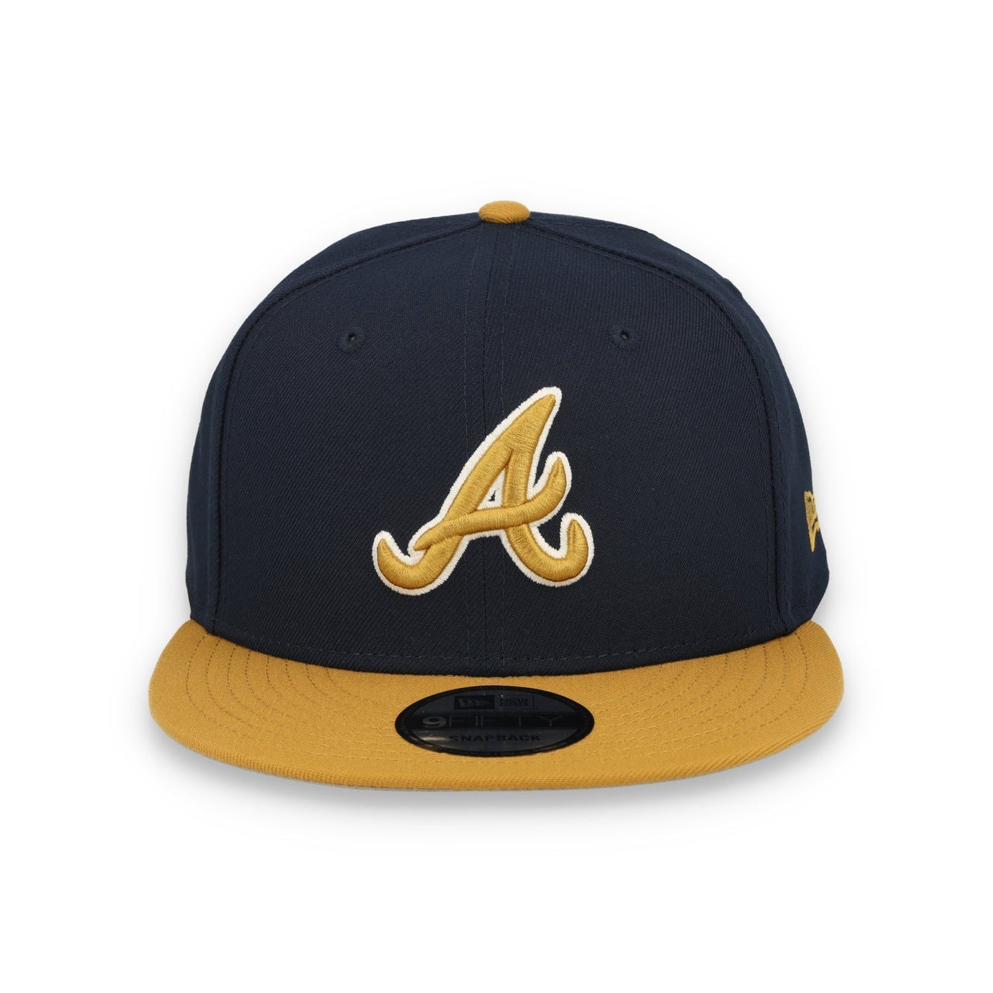 New Era Atlanta Braves  2-Tone 9FIFTY Snapback Hat-Royal /Bronze