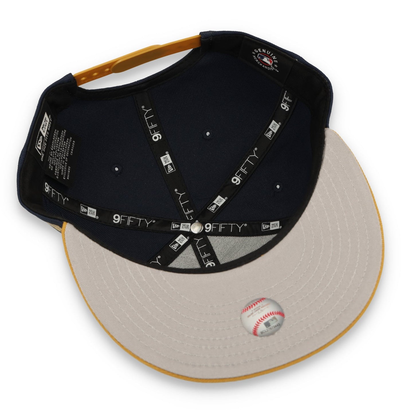 New Era Los Angeles Dodgers 2-Tone 9FIFTY Snapback Hat-Royal/Bronze