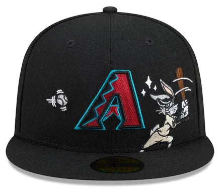 New Era Arizona Diamondbacks Bugs Bunny Swing 59FIFTY Fitted Hat