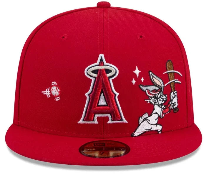 New Era Los Angeles Angels Bugs Bunny Swing 59FIFTY Fitted Hat