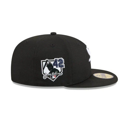 New Era Chicago White Sox Jackie Robinson Day 2026 59FIFTY Fitted Hat - Black