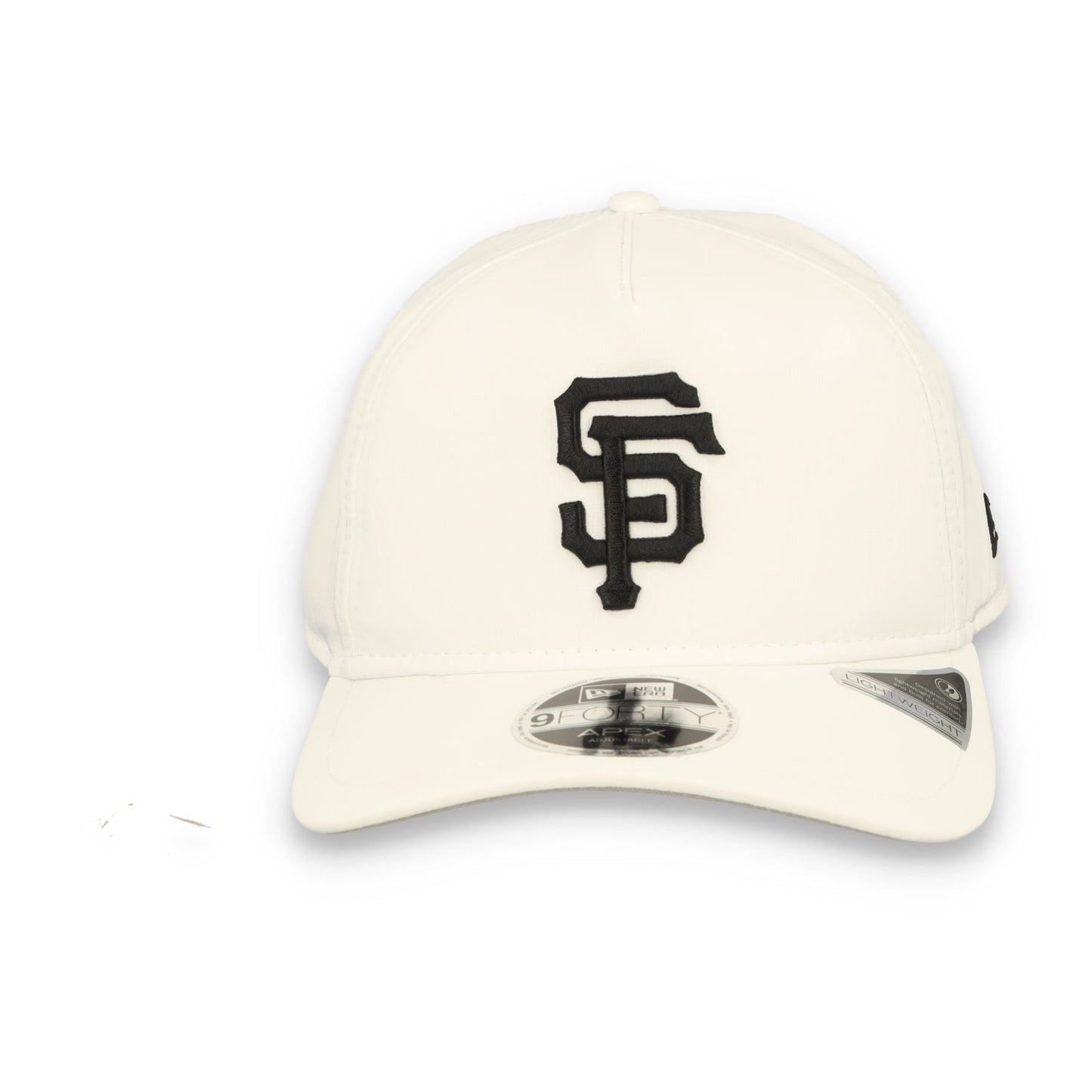 New Era San Francisco Giants White 2026 Batting Practice 9FORTY APEX Trucker Snapback Hat